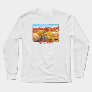 Arizona, Highway I15 Long Sleeve T-Shirt